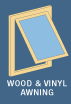 Wood Vinyl Awning